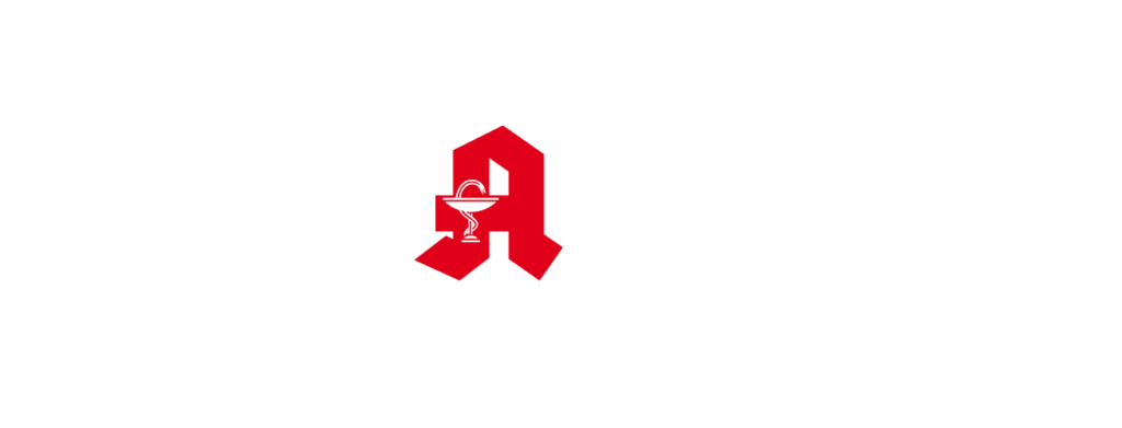 Vital-Apotheke am Heinzelmannpark Logo weiß rot