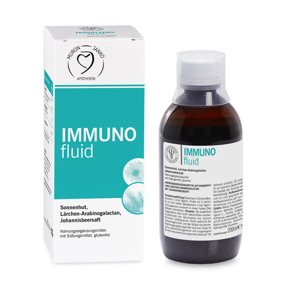 Immuno-Fluid von Muron und Janko in der Vital-Apotheke Kaufbeuren