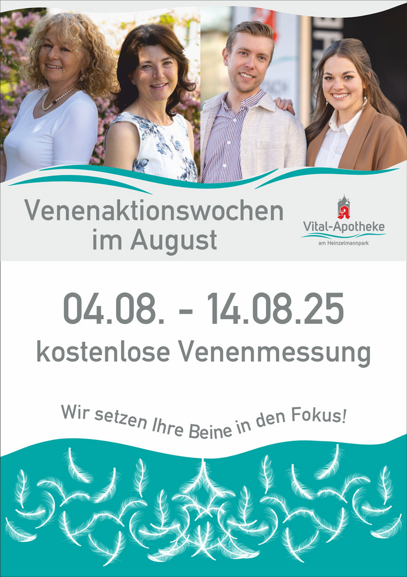 Venenaktionswochen im August