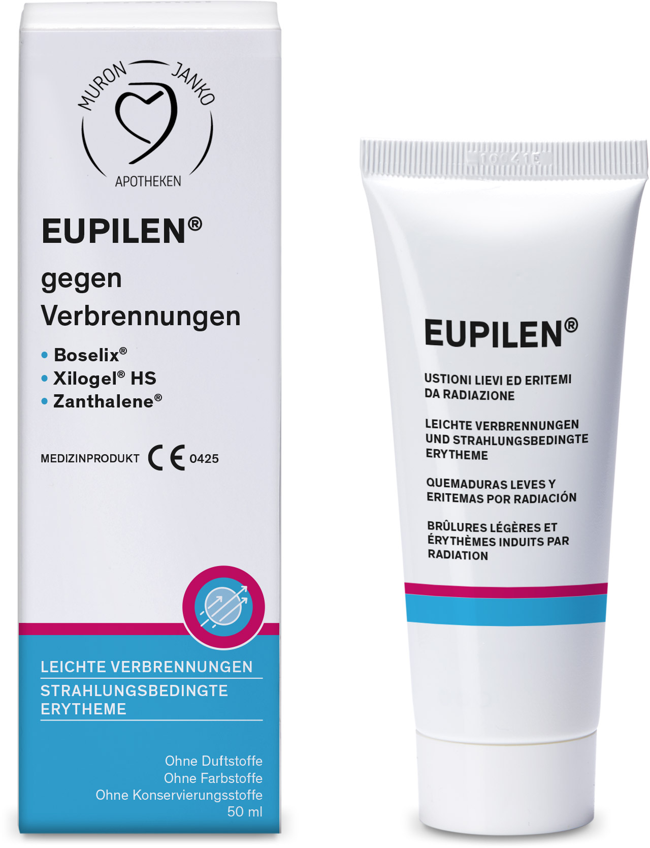 Eupilen gegen Verbrennungen