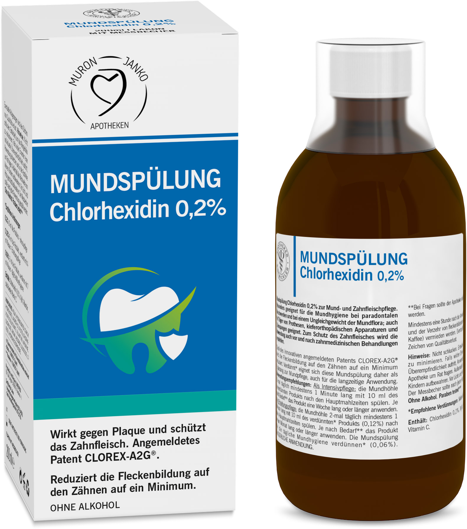 Mundspülung Chlorhexidin 0,2%