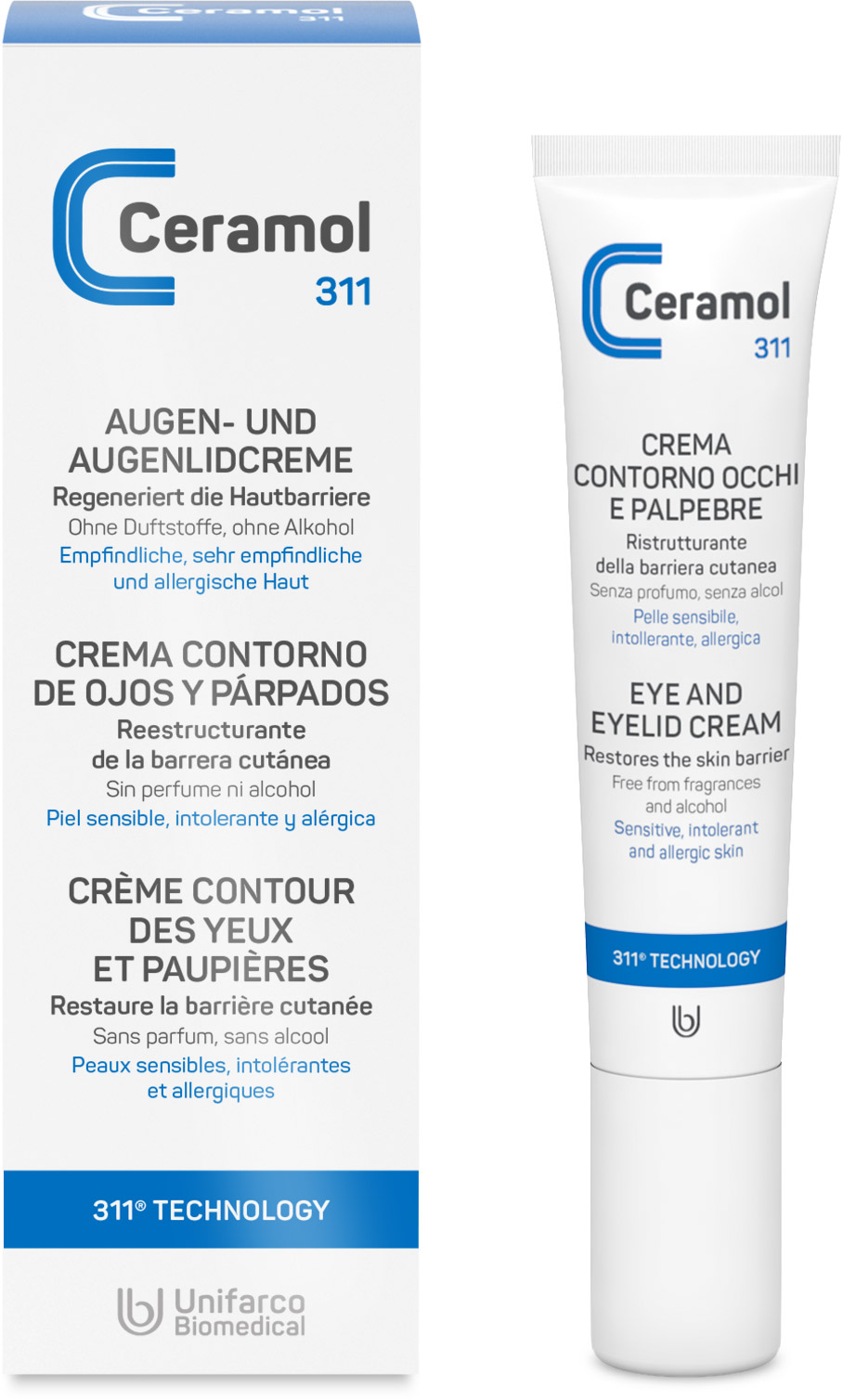 Ceramol 311 Augen und Augenlid Creme