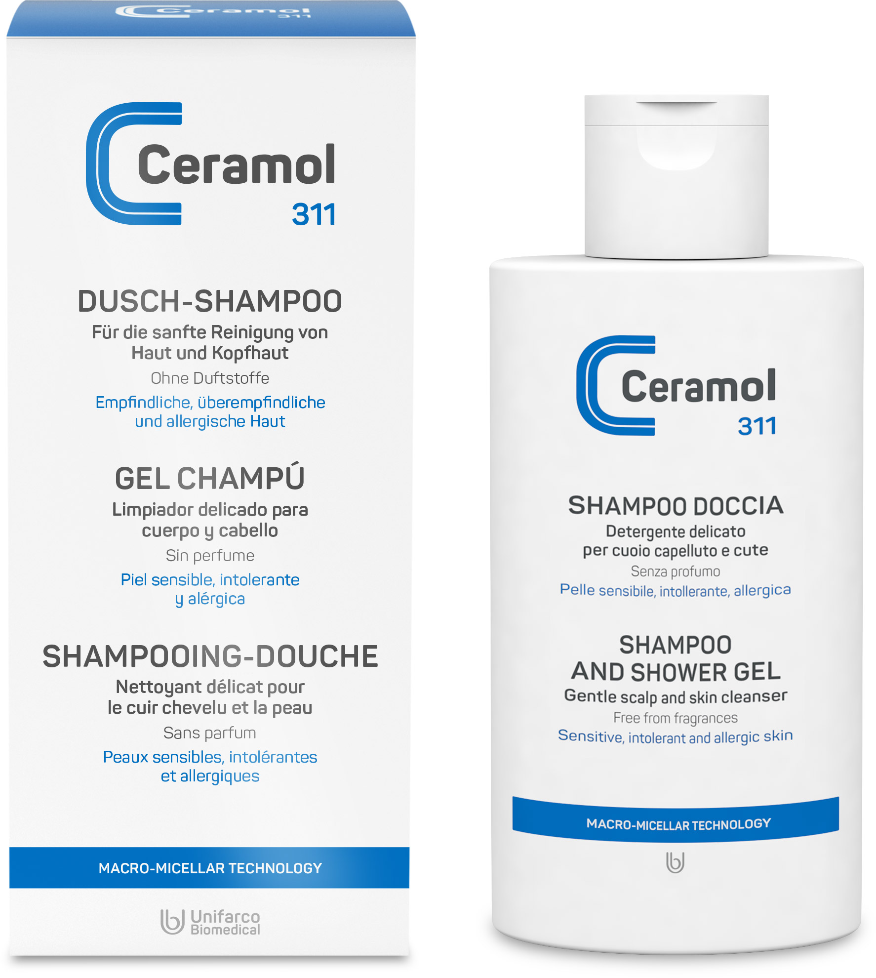 Ceramol 311 Dusch Shampoo