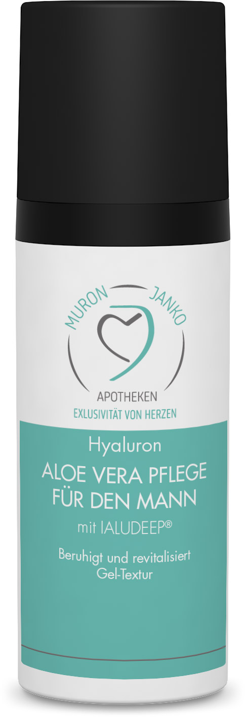Hyaluron Aloe Vera Pflege für den Mann