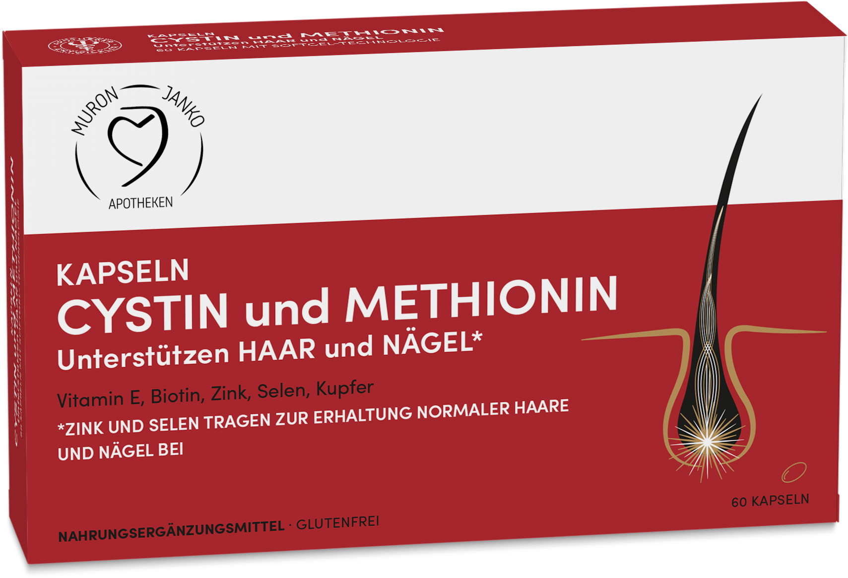 Kapseln Cystin und Methionin