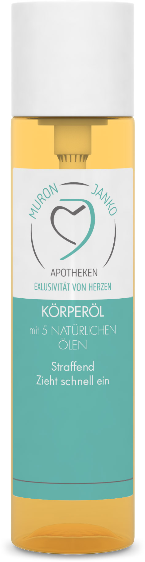 Körperöl mit 5 natürlichen Ölen